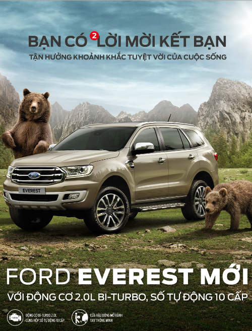 Ford Everest Mới